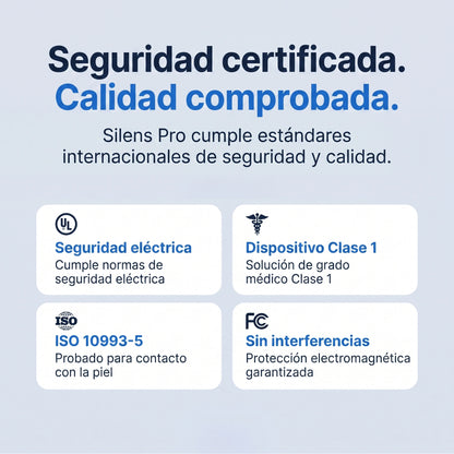 Silens Pro — Elimina ronquidos y apnea del sueño