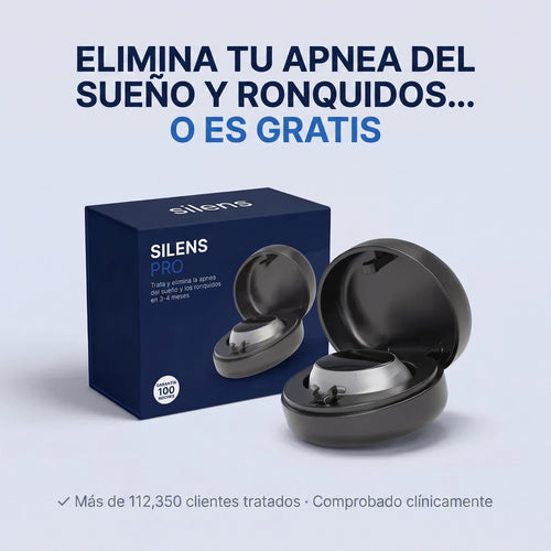 Silens Pro — Elimina ronquidos y apnea del sueño